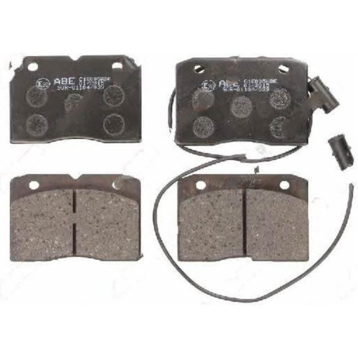 Комплект гальмівних колодок передн IVECO DAILY II; ALFA ROMEO AR 8 2.5D/2.8D 09.86-05.99¶