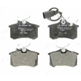 Гальмівні колодки AUDI A4, A6, ALLROAD; FORD GALAXY; SEAT ALHAMBRA, CORDOBA, EXEO, EXEO ST, IBIZA II, TOLEDO I; VW CORRADO, GOLF III, PASSAT