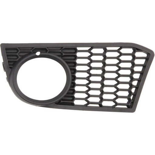 Решітка бампера Передн Лів (M-packet, з отворами для галогенних фар, чорн) BMW 5 12.09-06.13 Елемент