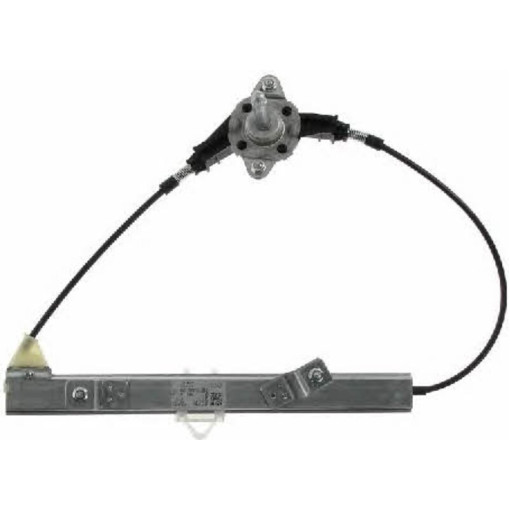 Склопідіймач задній лівий (ручний, відсутній двигун, кількість дверей: 2/4) FIAT GRANDE PUNTO, PUNTO, PUNTO EVO 06.05- Склопідіймач