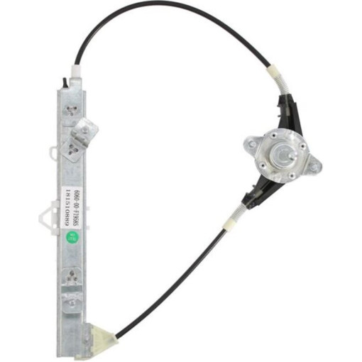 Склопідіймач задній правий (ручний, відсутній двигун, кількість дверей: 2/4) FIAT GRANDE PUNTO, PUNTO, PUNTO EVO 06.05- Склопідіймач