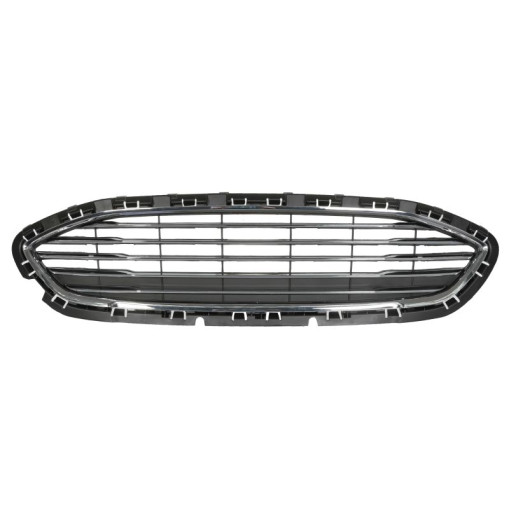 Решетка радиатора (бензин, хром/чорн) FORD FIESTA 04.17-