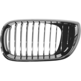 Решетка радиатора левый (хром/чорн) BMW 3 06.01-09.06