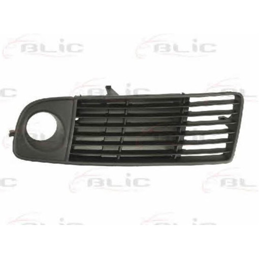 Решітка бампера Лів (з отворами для галогенних фар