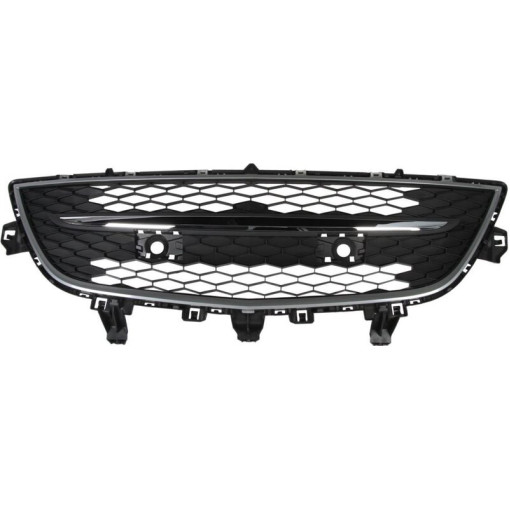 Решітка бампера Передн (середн, хром/чорн) MAZDA CX-9 01.07-10.12 Елементи бампера