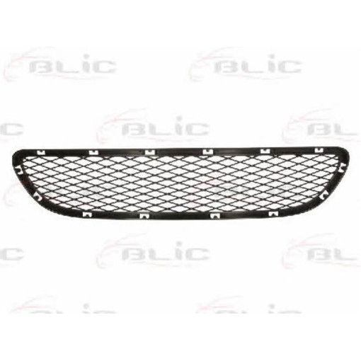 Решітка бампера Передн (середн, чорн)