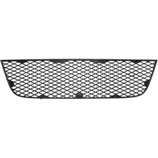Решітка бампера Передн (середн, чорн) FIAT DOBLO 11.05-01.10 Елементи бампера