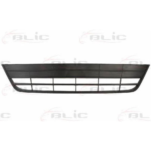 Решітка бампера Передн (середн, чорн) VW TIGUAN 05.11-07.16 Елементи бампера