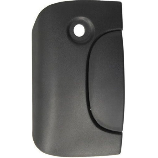 Ручка дверей задн (зовнішн, з отвором для замка, чорн,) NISSAN KUBISTAR; RENAULT KANGOO 08.98-10.09