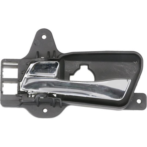 Ручка дверей задн Лів (внутрішн, хром/чорн,) HYUNDAI i20 08.08-03.12 Ручка дверей