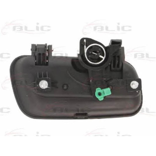 Ручка дверей задн Прав (внутрішн, розсувні двері, чорн,) CITROEN BERLINGO; PEUGEOT PARTNER 07.96-10.