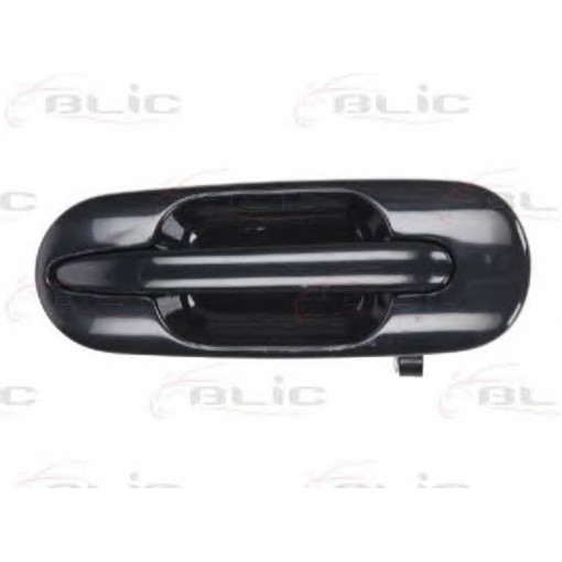 Ручка дверей задн Прав (зовнішн, чорн/під фарбування,)