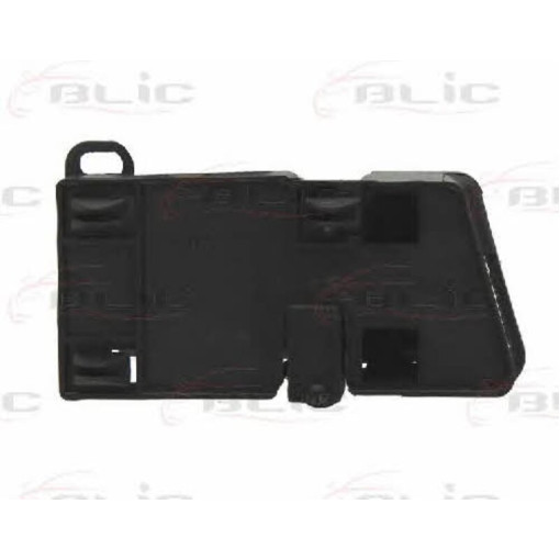 Ручка дверей задн/передн Лів (внутрішн, чорн,) VW PASSAT 10.93-05.97 Ручка дверей