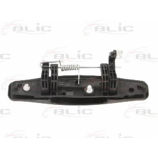 Ручка дверей задн/передн Прав (зовнішн, чорн/під фарбування,) DACIA DUSTER, SANDERO 06.08-09.13 Ручк