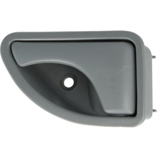 Ручка дверей передн Лів (внутрішн, діаметр отвору 8мм, сіра,) NISSAN KUBISTAR; RENAULT KANGOO, TWING