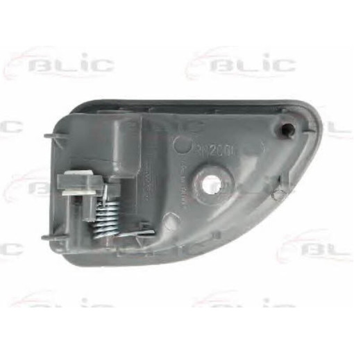 Ручка дверей передн Лів (внутрішн, діаметр отвору 8мм, сіра,) NISSAN KUBISTAR; RENAULT KANGOO, TWING