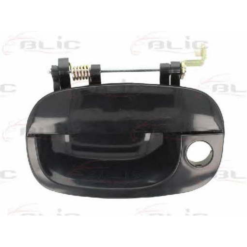 Ручка дверей передн Лів (зовнішн, з отвором для замка, під фарбування,)