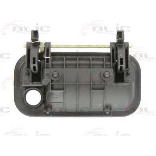 Ручка дверей передн Лів (зовнішн, з отвором для замка, чорн,) OPEL ASTRA, COMBO, VECTRA 04.88-07.97