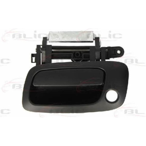 Ручка дверей передн Лів (зовнішн, з отвором для замка, чорн,) OPEL ASTRA, ZAFIRA 02.98-12.09 Ручка д