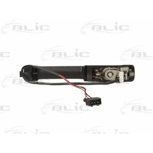 Ручка двери передн Прав (внешняя, з ключами, із замком, з тросом/тросами, чорн,) VW PASSAT 02.88-10