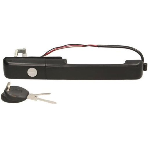 Ручка двери передн Прав (внешняя, з ключами, із замком, з тросом/тросами, чорн,) VW PASSAT 02.88-10