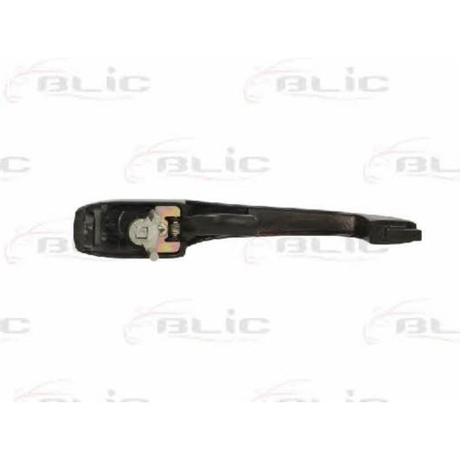 Ручка двери передн Прав (внешняя, з ключами, із замком, чорн,) VW TRANSPORTER 05.79-07.92