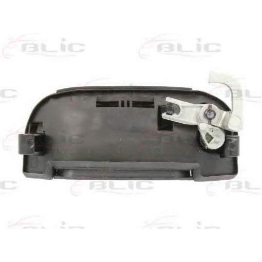 Ручка двери передн Прав (внешняя, з ключами, із замком, чорн,) VW TRANSPORTER 07.90-09.95