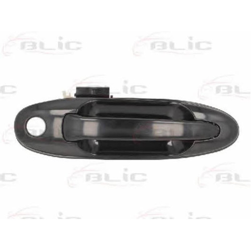 Ручка дверей передн Прав (зовнішн, з отвором для замка, під фарбування,) TOYOTA LAND CRUISER 01.98-0