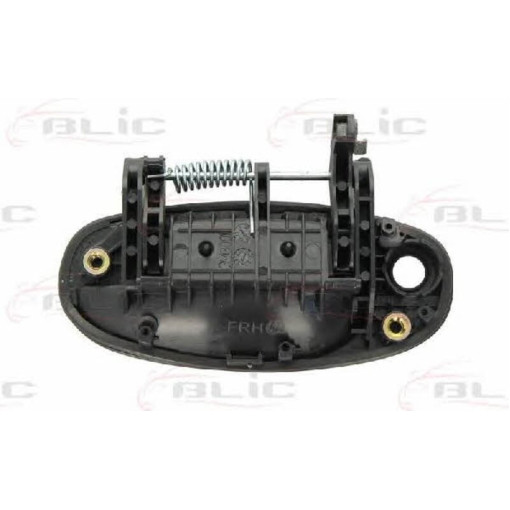 Ручка дверей передн Прав (зовнішн, з отвором для замка, чорн,) CHEVROLET AVEO 04.08-05.11 Ручка двер