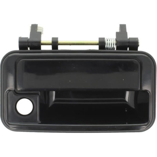 Ручка двери передн Прав (внешняя, з отвором для замка, чорн,) SUZUKI SWIFT 03.89-12.05