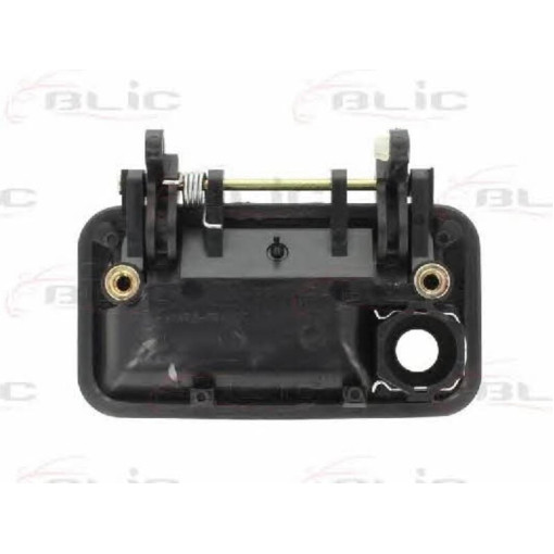 Ручка двери передн Прав (внешняя, з отвором для замка, чорн,) SUZUKI SWIFT 03.89-12.05