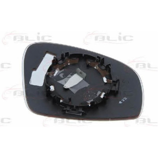 Скло дзеркала зовнішнього Лів (асферичне) SKODA FABIA, ROOMSTER 03.06-12.10 Скло зовнішнього дзеркал