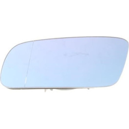 Скло дзеркала зовнішнього Лів (асферичне, блакитне) AUDI A3 10.00-05.03 Скло зовнішнього дзеркала