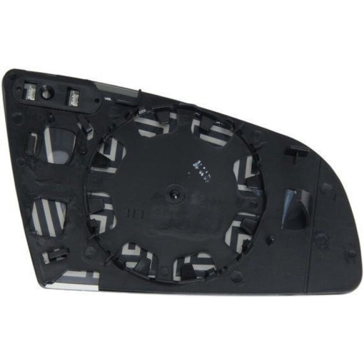 Скло дзеркала зовнішнього Лів (асферичне, обігрів) AUDI A3, A4 10.00-12.04 Скло зовнішнього дзеркала