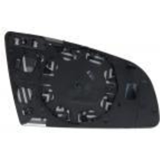 Скло дзеркала зовнішнього Лів (асферичне, обігрів) AUDI A3, A4 10.00-12.04 Скло зовнішнього дзеркала