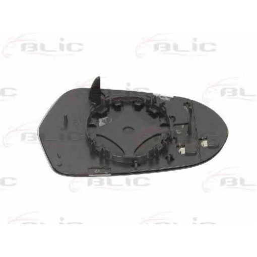 Скло дзеркала зовнішнього Лів (асферичне, обігрів) AUDI A6 11.10-04.15 Скло зовнішнього дзеркала