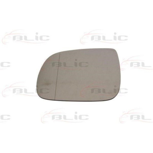 Скло дзеркала зовнішнього Лів (асферичне, обігрів) AUDI Q5 11.08-12.16 Скло зовнішнього дзеркала