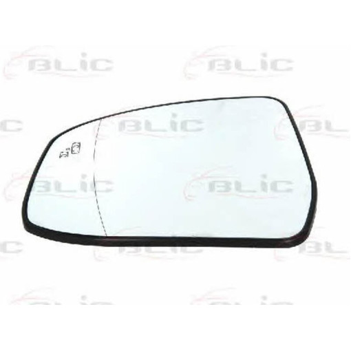 Скло дзеркала зовнішнього Лів (асферичне, обігрів) FORD FOCUS, MONDEO 07.10-11.14 Скло зовнішнього д
