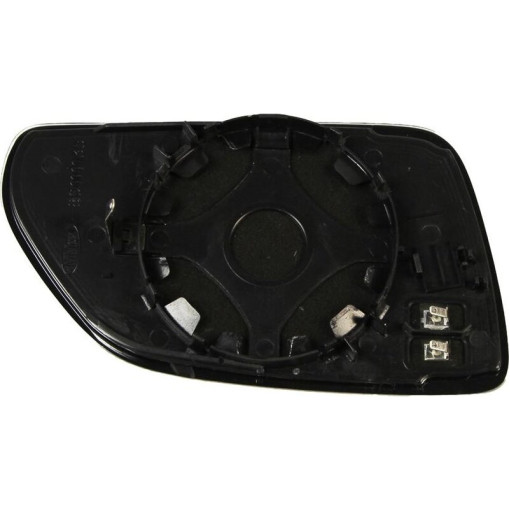 Скло дзеркала зовнішнього Лів (асферичне, обігрів) SKODA OCTAVIA; VW POLO 02.04-11.09 Скло зовнішньо