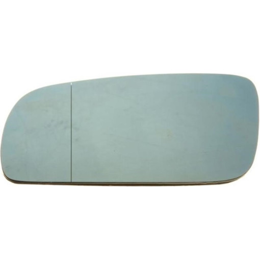 Скло дзеркала зовнішнього Лів (асферичне, обігрів, блакитне) AUDI A3, A4, A6, A8 03.94-05.03 Скло зо