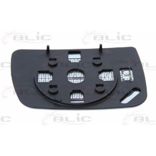 Скло дзеркала зовнішнього Лів (асферичне, обігрів, блакитне) BMW X5 05.00-12.06 Скло зовнішнього дзе