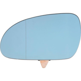 Скло дзеркала зовнішнього Лів (асферичне, обігрів, блакитне) SEAT ALHAMBRA; SKODA SUPERB; VW GOLF, P