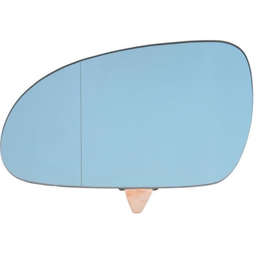 Скло дзеркала зовнішнього Лів (асферичне, обігрів, блакитне) SEAT ALHAMBRA; SKODA SUPERB; VW GOLF, P