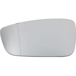 Скло дзеркала зовнішнього Лів (асферичне, обігрів, хром) SEAT MII; SKODA CITIGO; VW UP 08.11-07.16 С
