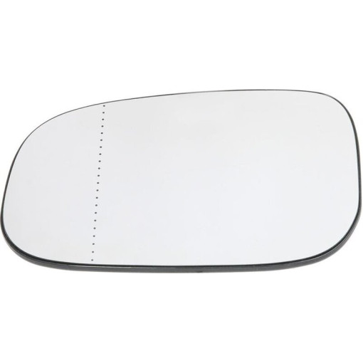 Скло дзеркала зовнішнього Лів (асферичне, обігрів, хром) VOLVO C30, C70, S60 03.04-04.10 Скло зовніш