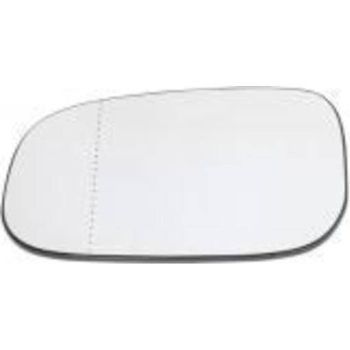 Скло дзеркала зовнішнього Лів (асферичне, обігрів, хром) VOLVO C30, C70, S60 03.04-04.10 Скло зовніш