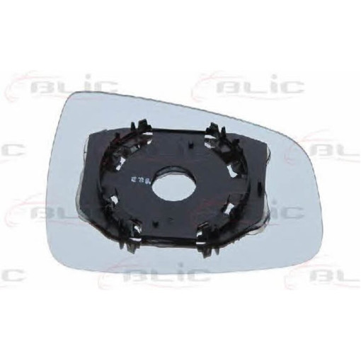 Скло дзеркала зовнішнього Лів (опукле) DACIA LOGAN, SANDERO 06.08-01.13 Скло зовнішнього дзеркала