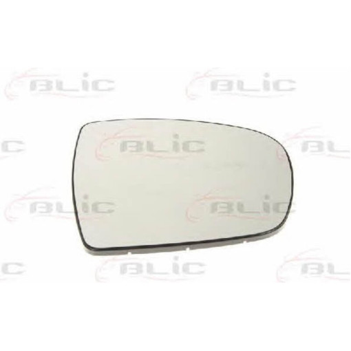 Скло дзеркала зовнішнього Лів (опукле) NISSAN PRIMASTAR; OPEL VIVARO; RENAULT TRAFIC 03.01-01.07 Скл