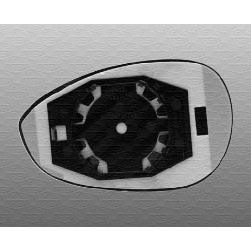 Скло дзеркала зовнішнього Лів (опукле, обігрів) FIAT PUNTO 04.05-02.12