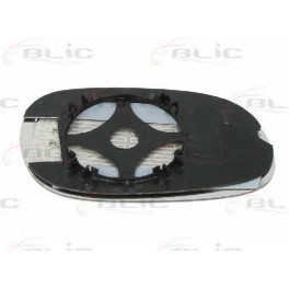 Скло дзеркала зовнішнього Лів (опукле, обігрів) MITSUBISHI CARISMA 07.95-10.00 Скло зовнішнього дзер